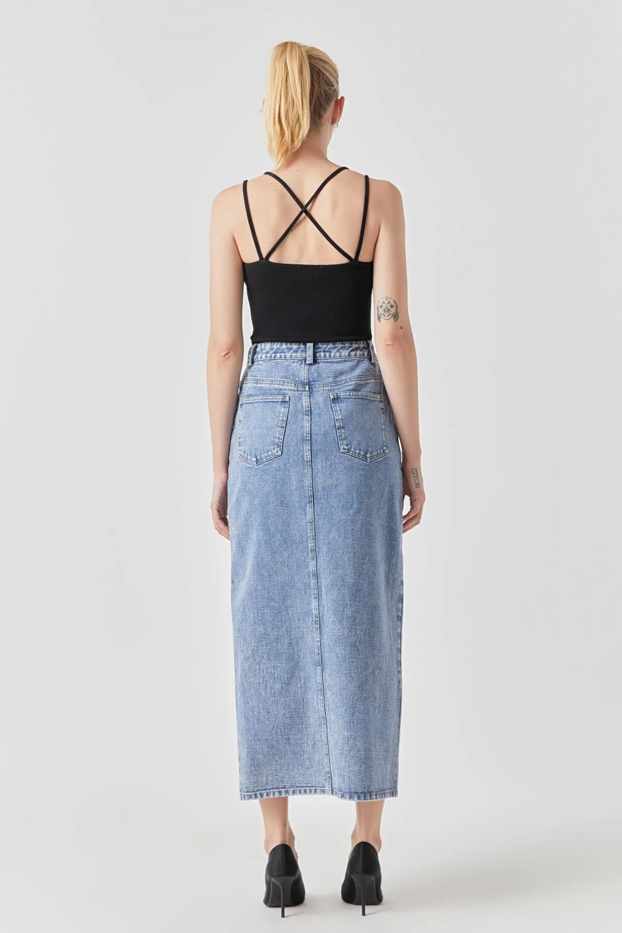 2 Straps Knit Bodysuit