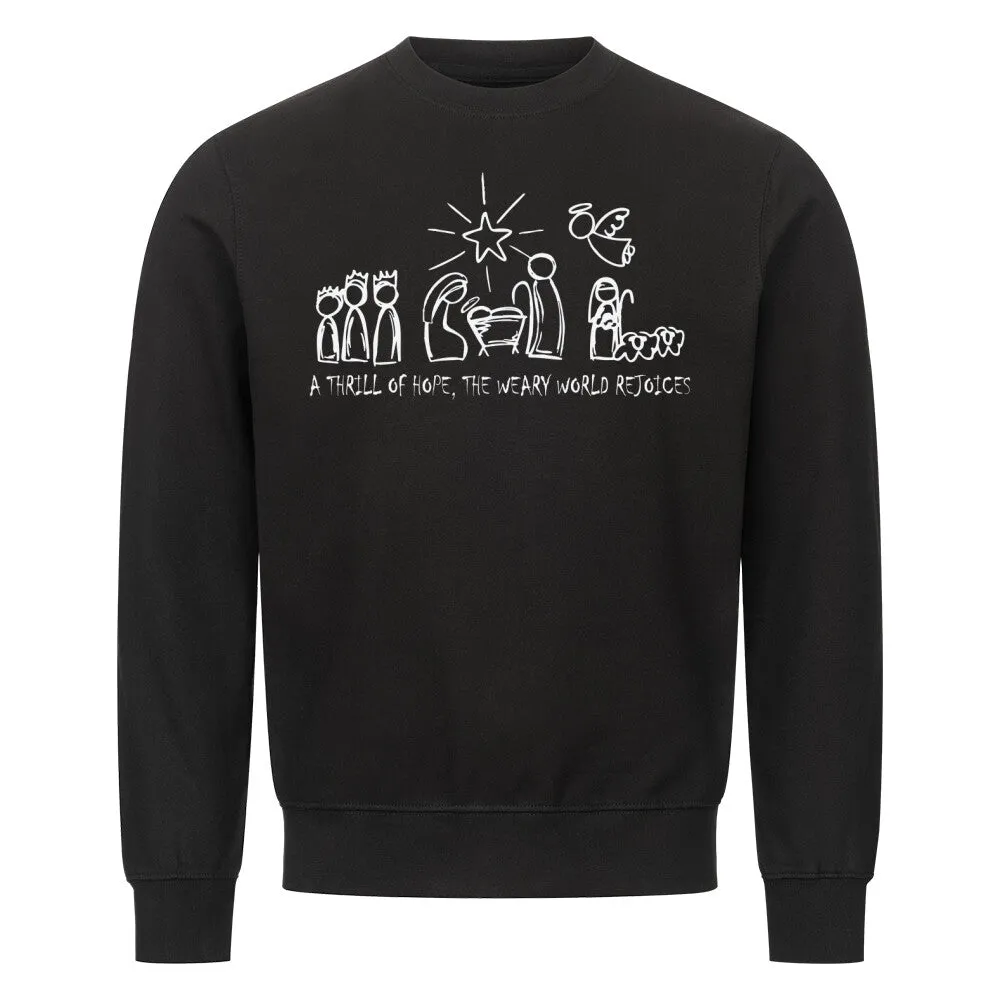Aktion: Thrill of Hope Christmas Sweatshirt
