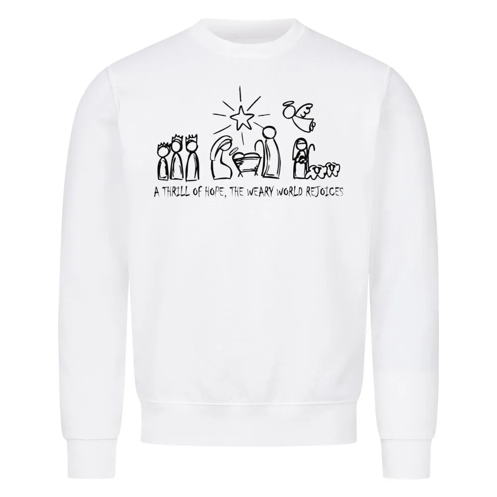 Aktion: Thrill of Hope Christmas Sweatshirt