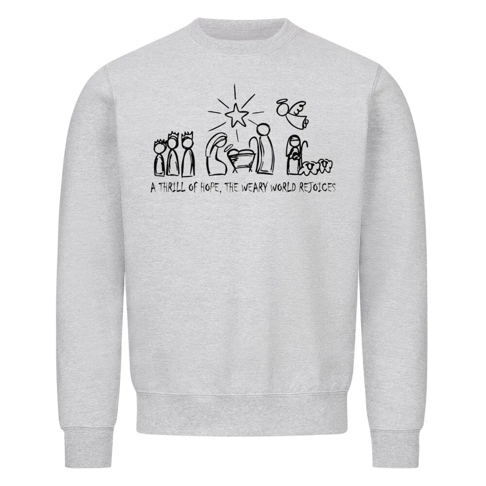 Aktion: Thrill of Hope Christmas Sweatshirt