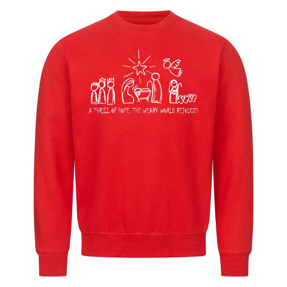 Aktion: Thrill of Hope Christmas Sweatshirt