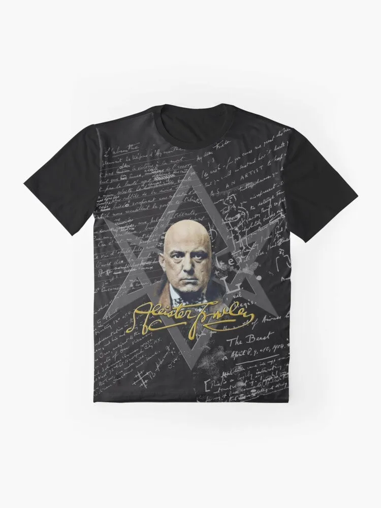 Aleister Crowley Occult Graphic T-Shirt 2