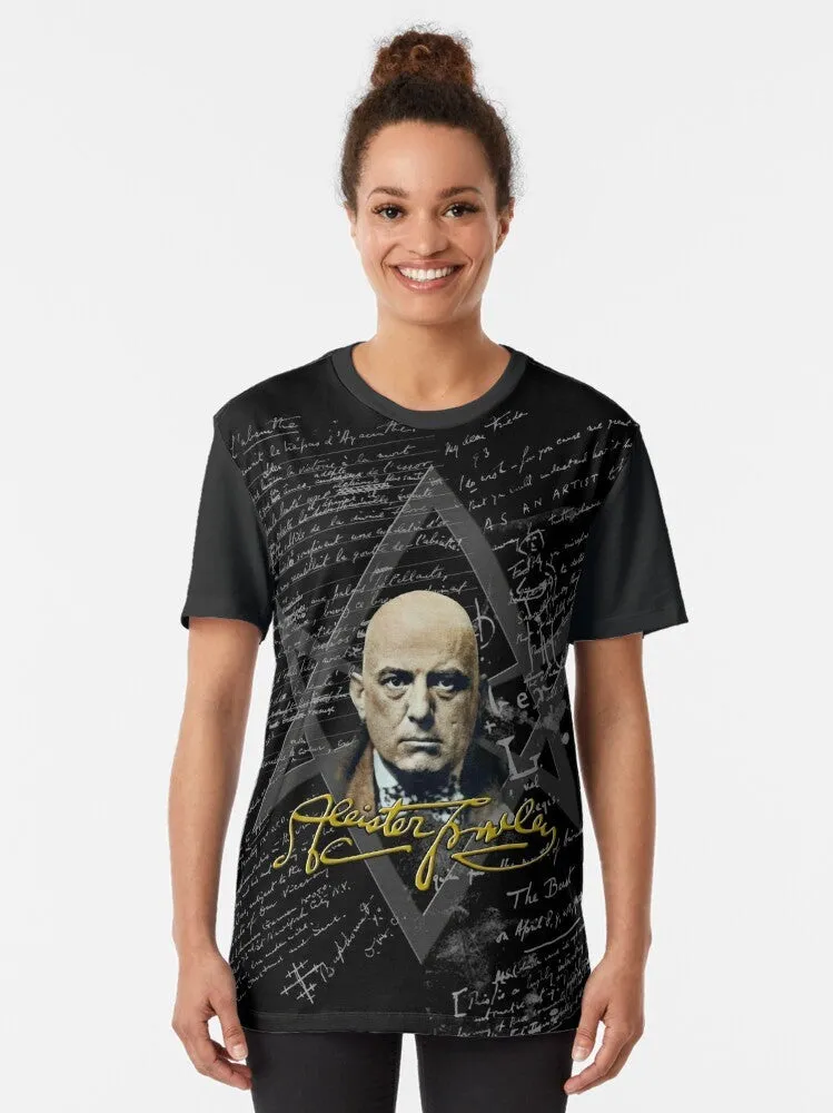 Aleister Crowley Occult Graphic T-Shirt 2