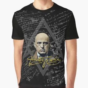 Aleister Crowley Occult Graphic T-Shirt 2