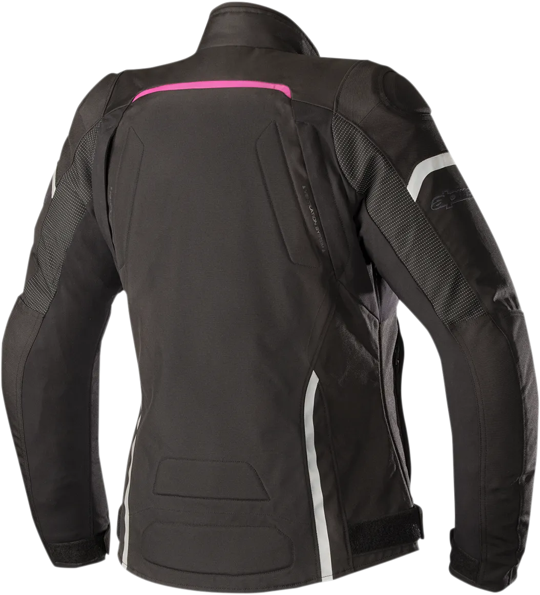 ALPINESTARS Stella Hyper Drystar Jacket - Black/Pink - Medium 3214718-1039-M