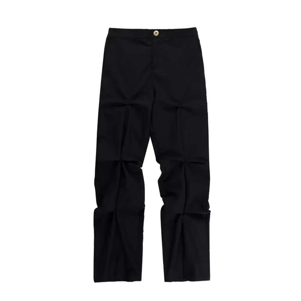 American Slit Pleated Sweatpants