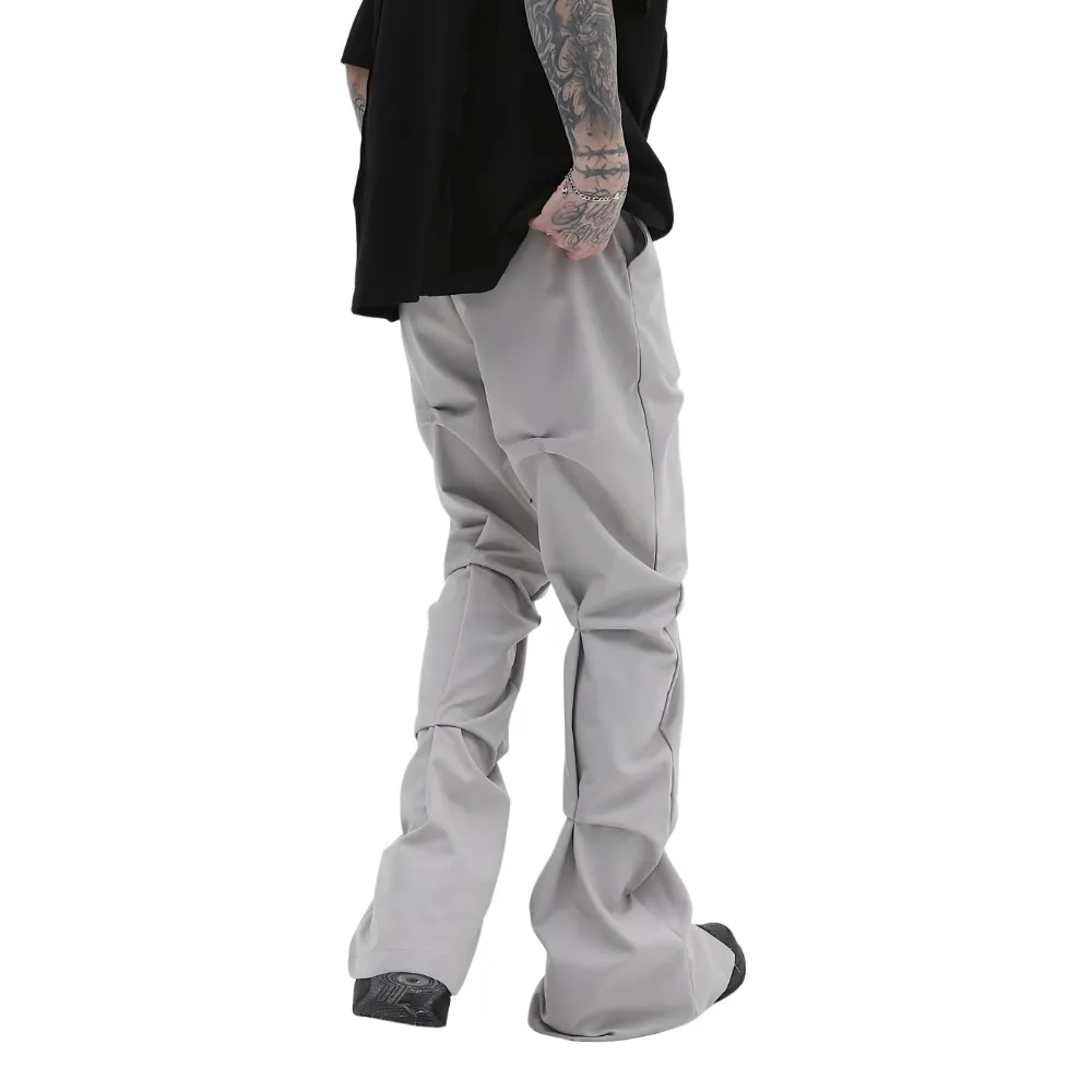 American Slit Pleated Sweatpants