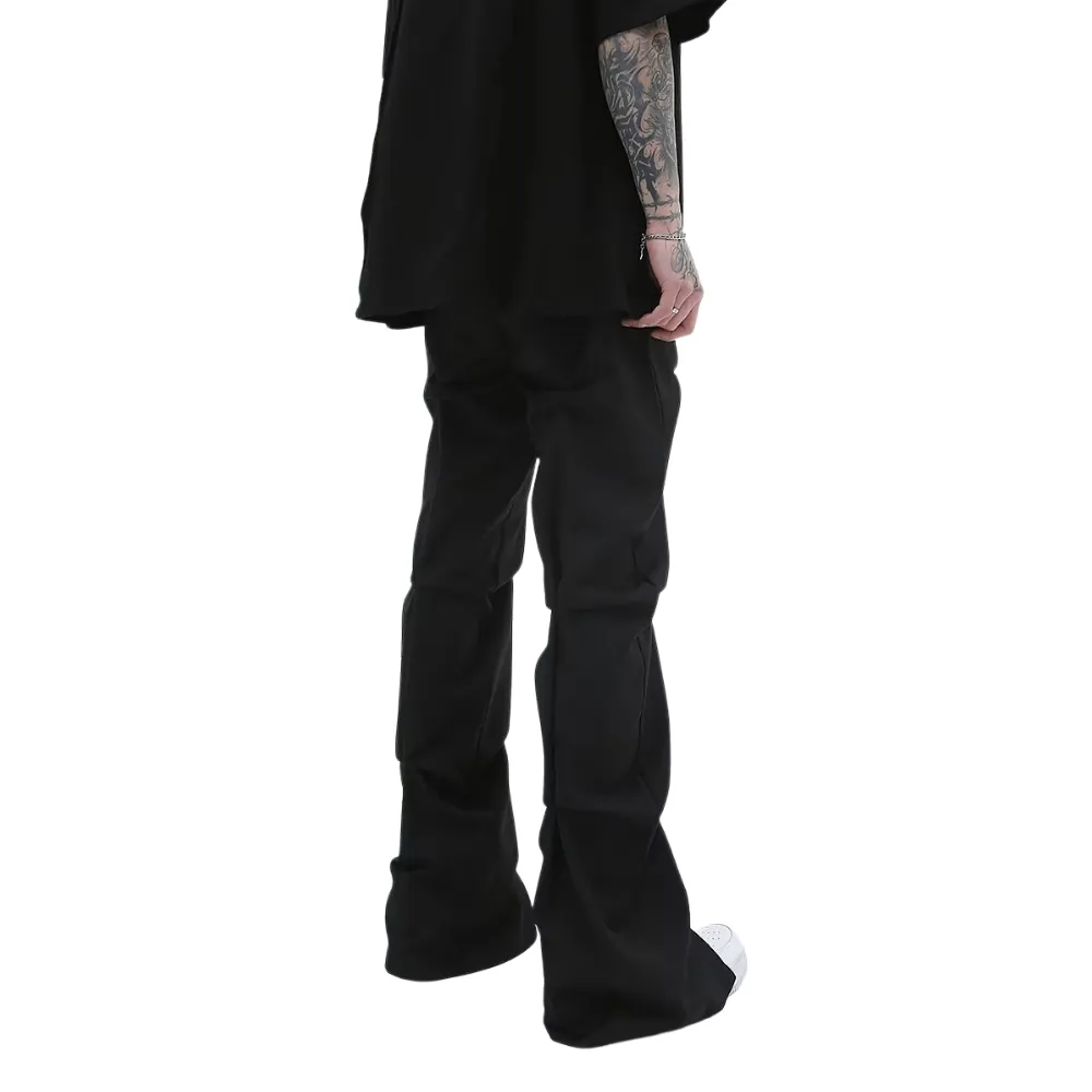 American Slit Pleated Sweatpants