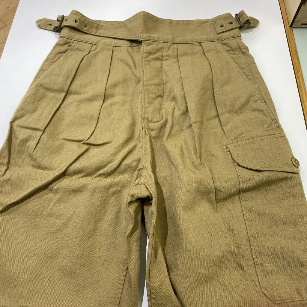 Banana Republic pleated cargo pants NWT 4s