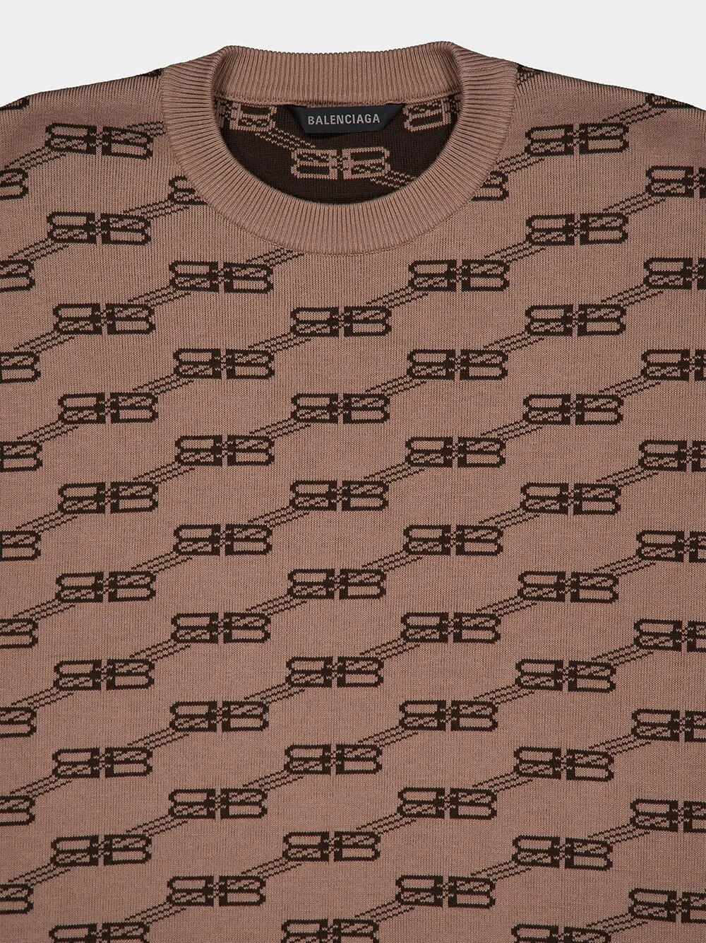 BB Icon Patterned Knit Jumper