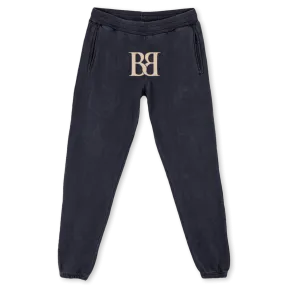 BBLETTERBOTTOMS Vintage Black Sweatpants.