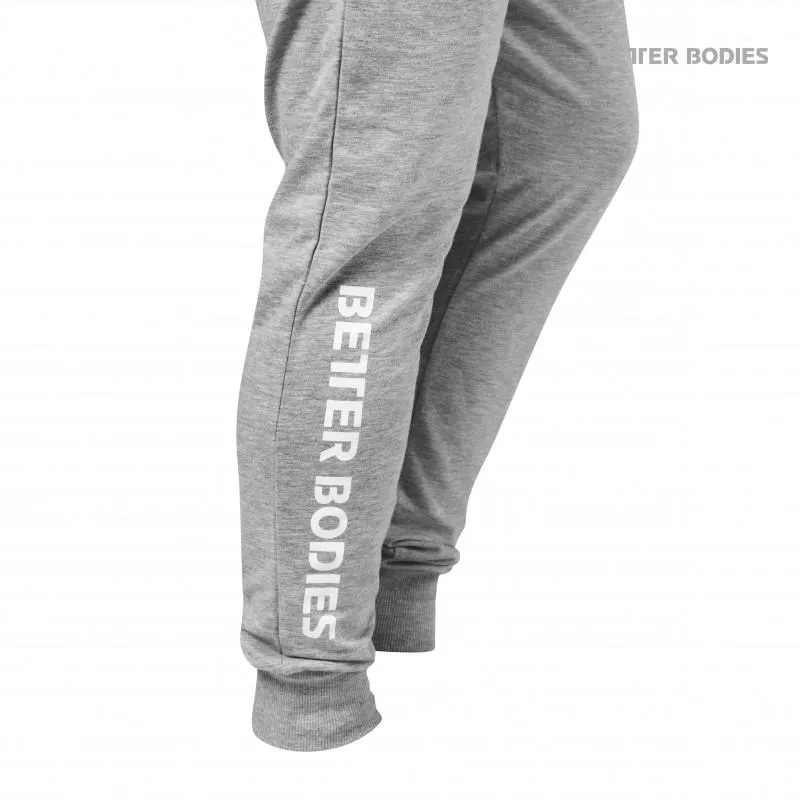 Better Bodies Soft Tapered Pants - Grey Melange