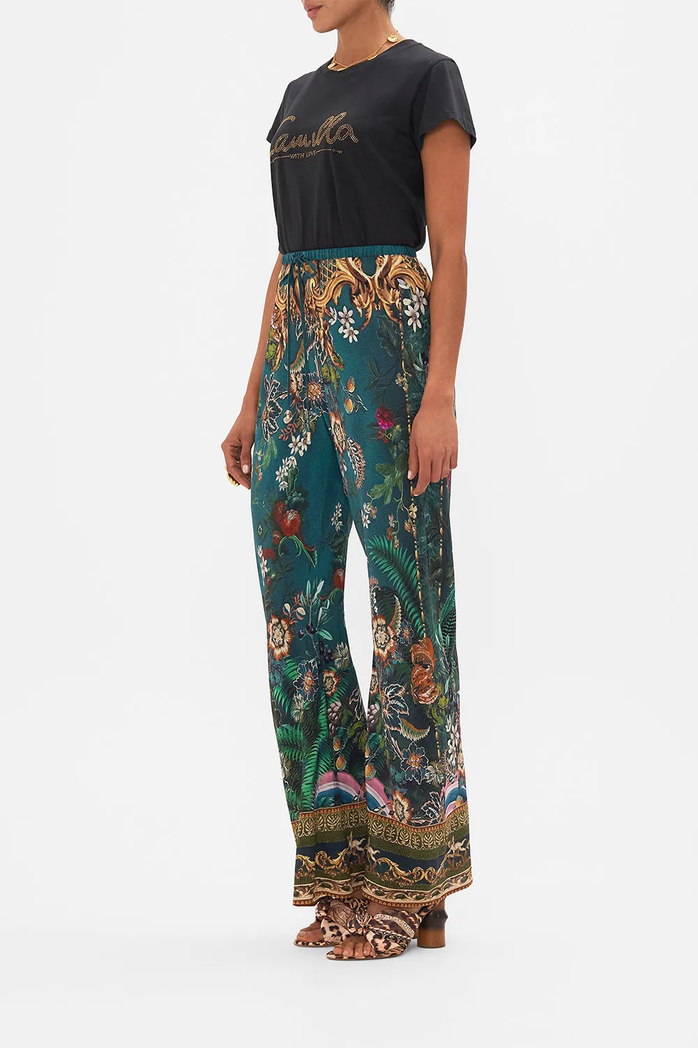 BIAS CUT DRAWSTRING PANT VERDIS WORLD