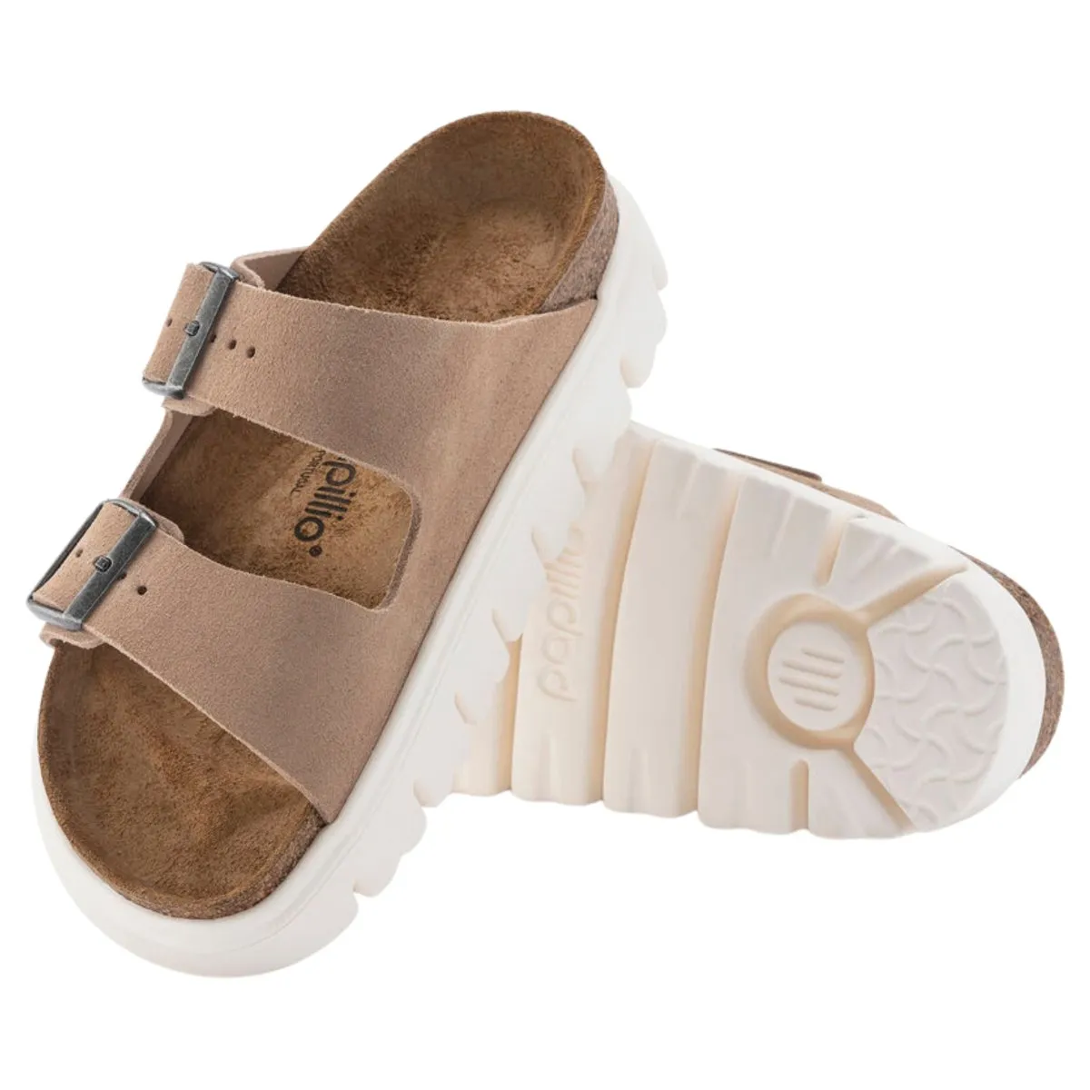 Birkenstock Women's Arizona Chunky Warm Sand Suede