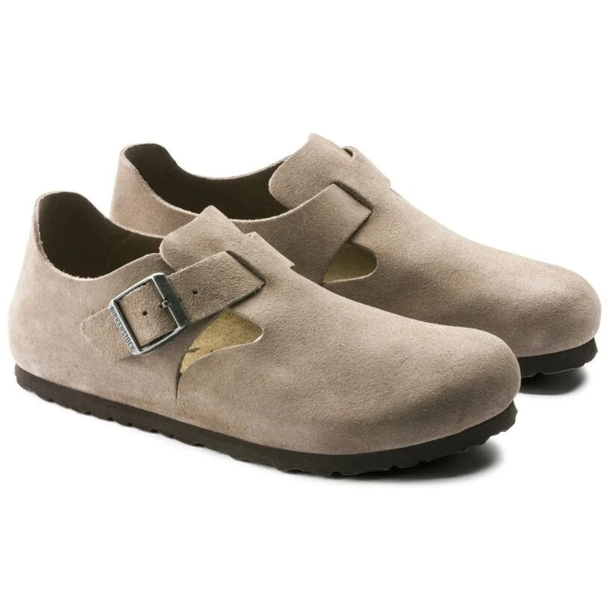 Birkenstock Women's London Taupe Suede