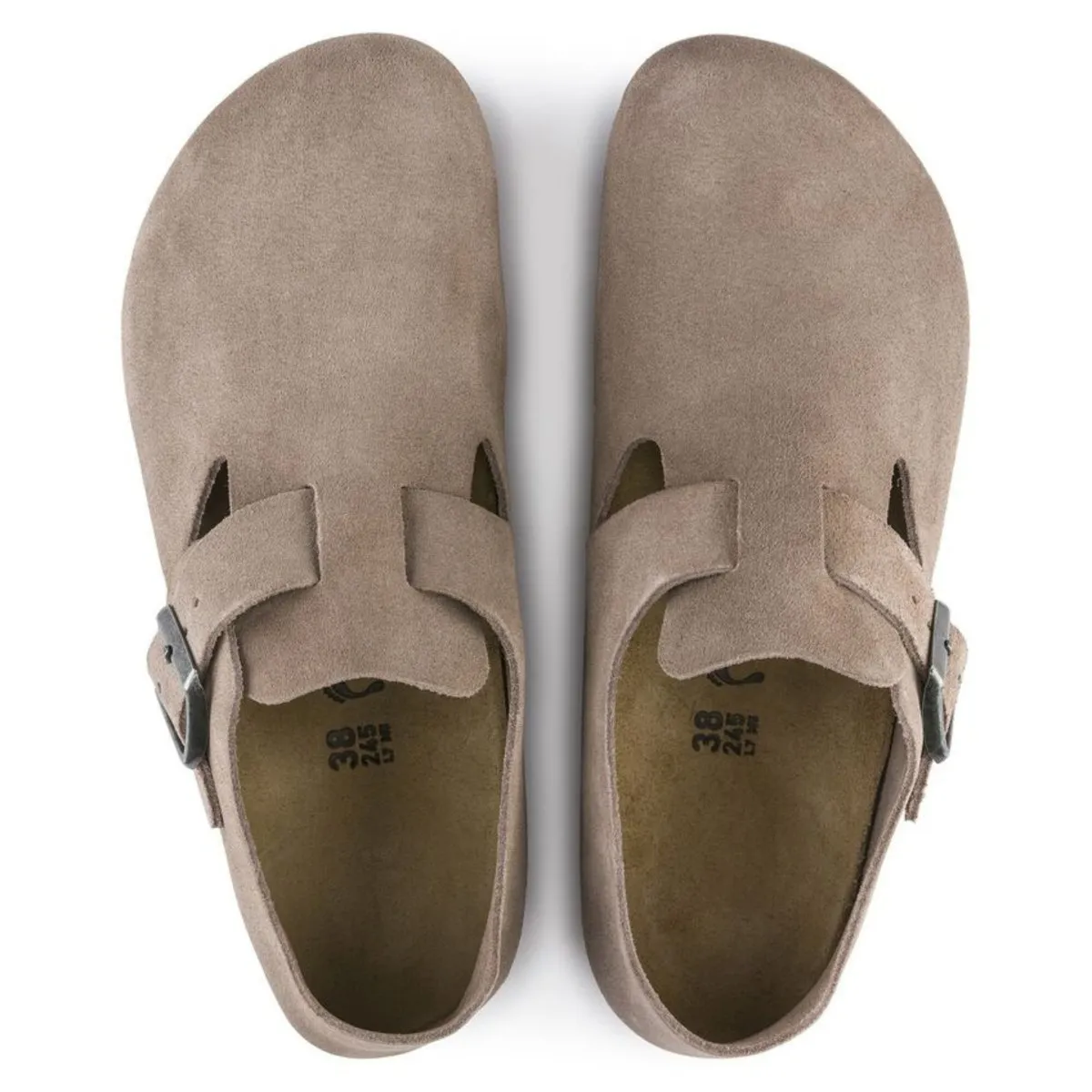Birkenstock Women's London Taupe Suede