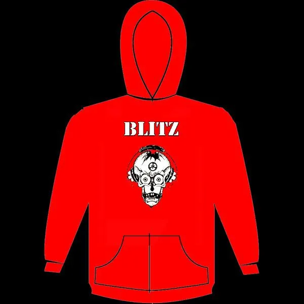 BLITZ SKULL hoodie