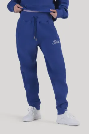 Bloch SALE | Off Duty Terry Track Pants Rib Trim | Satin Sky
