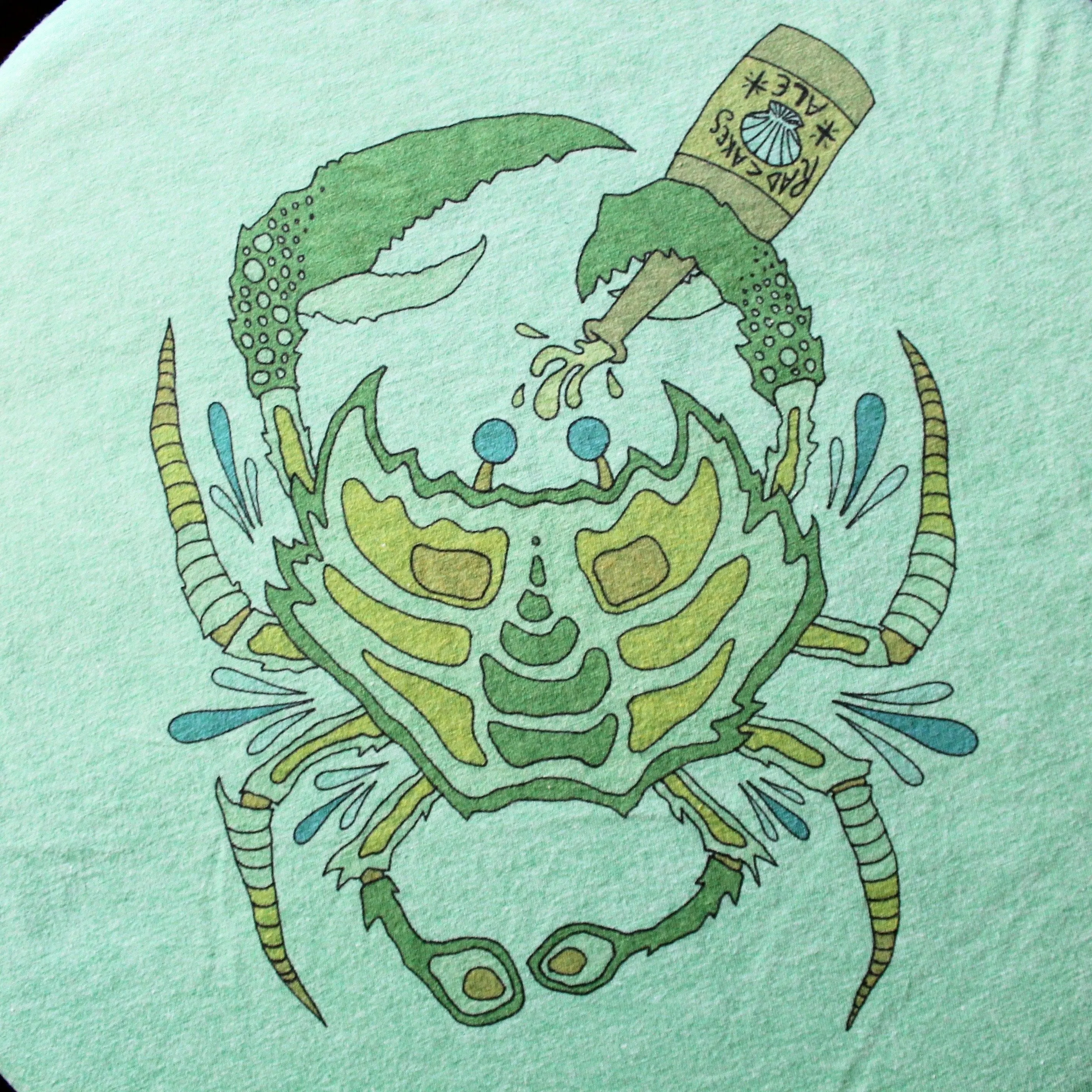 Boozy Crab shirt