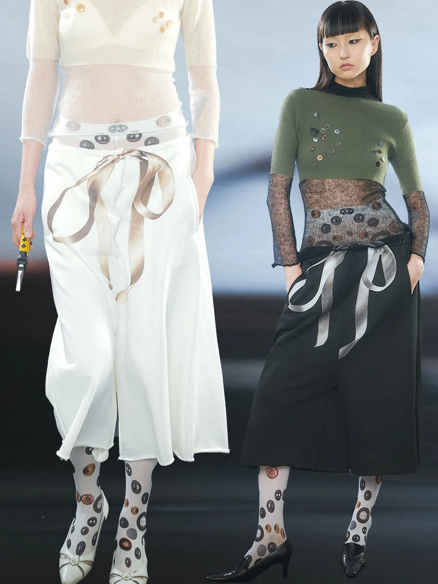 Bow Bow Love Ultra Wide Pants