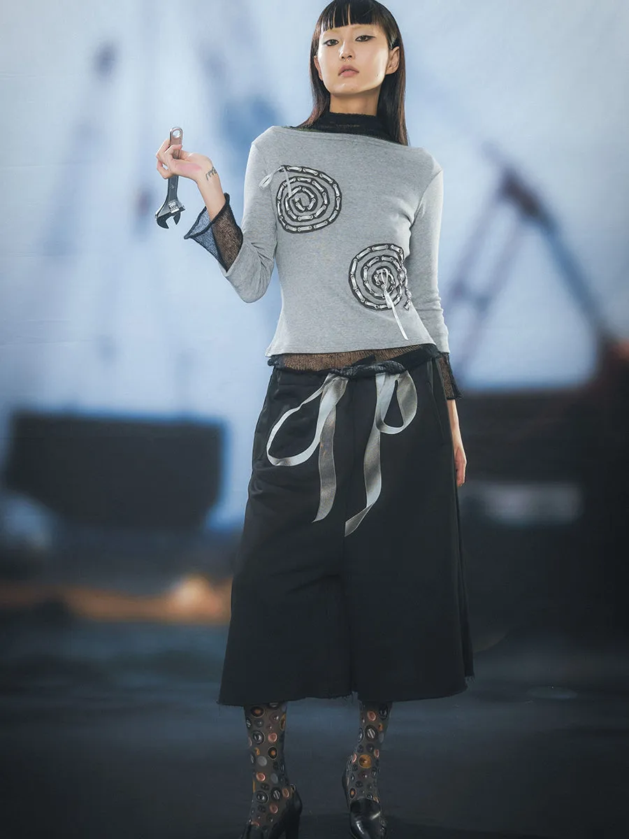 Bow Bow Love Ultra Wide Pants