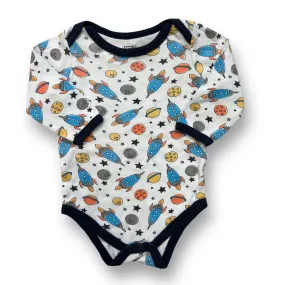 Boys Luvable Friends Size 3-6 Months Outerspace Print Bodysuit