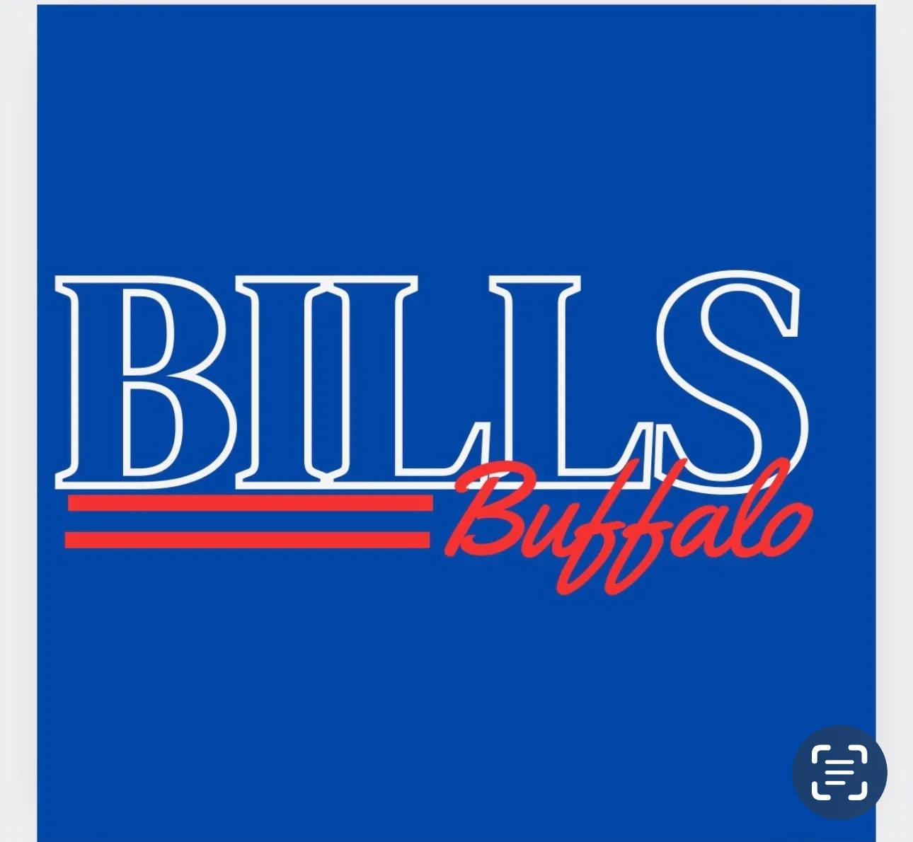 Buffalo Bills Sweatshirt in Red or Blue