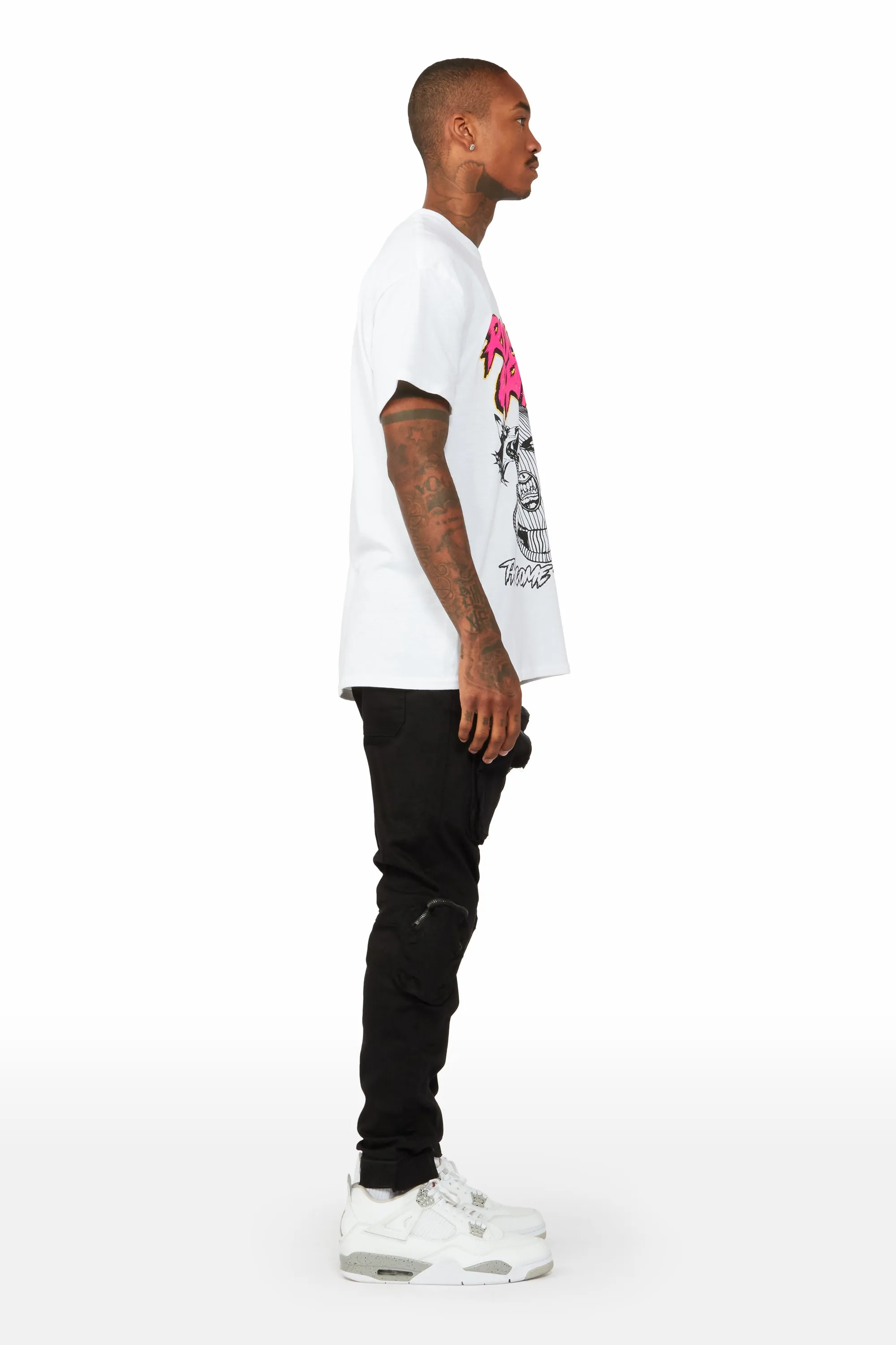 Cain Black Cargo Pants