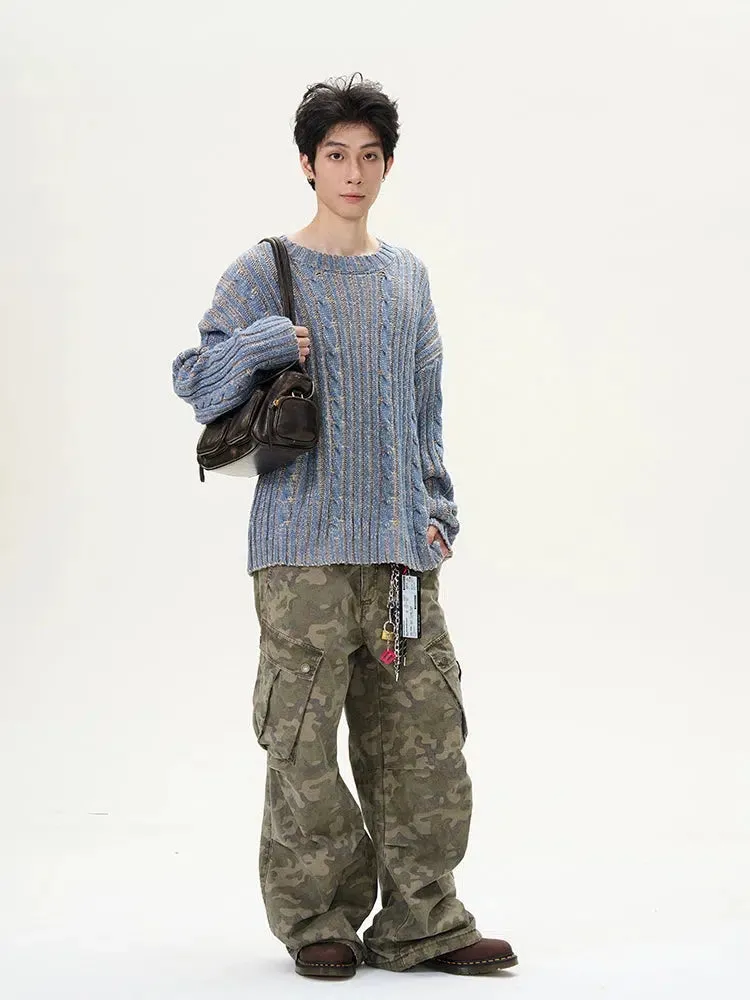 Cargo Camouflage Casual Pants