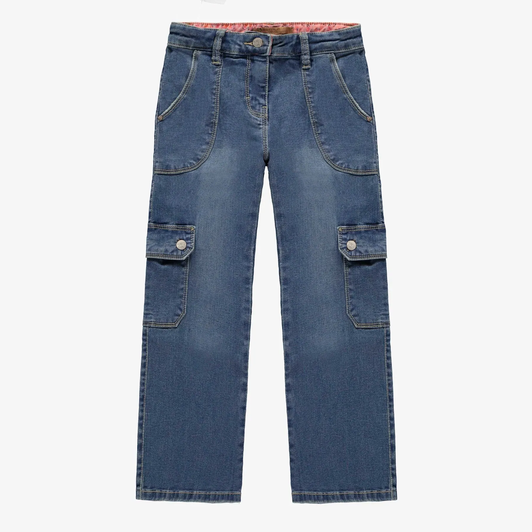 Cargo Denim Pants