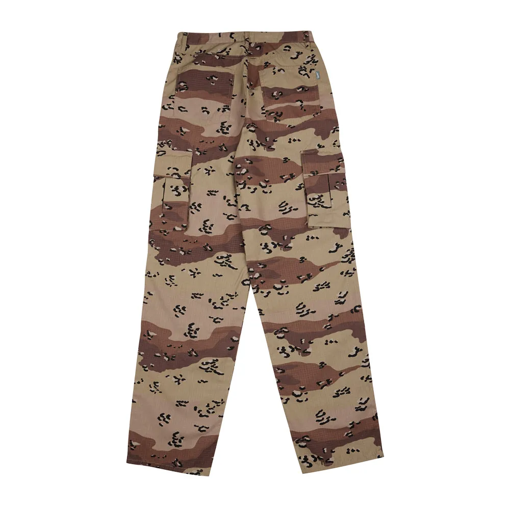 CARGO LOOSEFIT COTTON PANTS DESERT CAMO