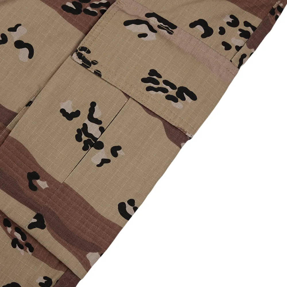 CARGO LOOSEFIT COTTON PANTS DESERT CAMO