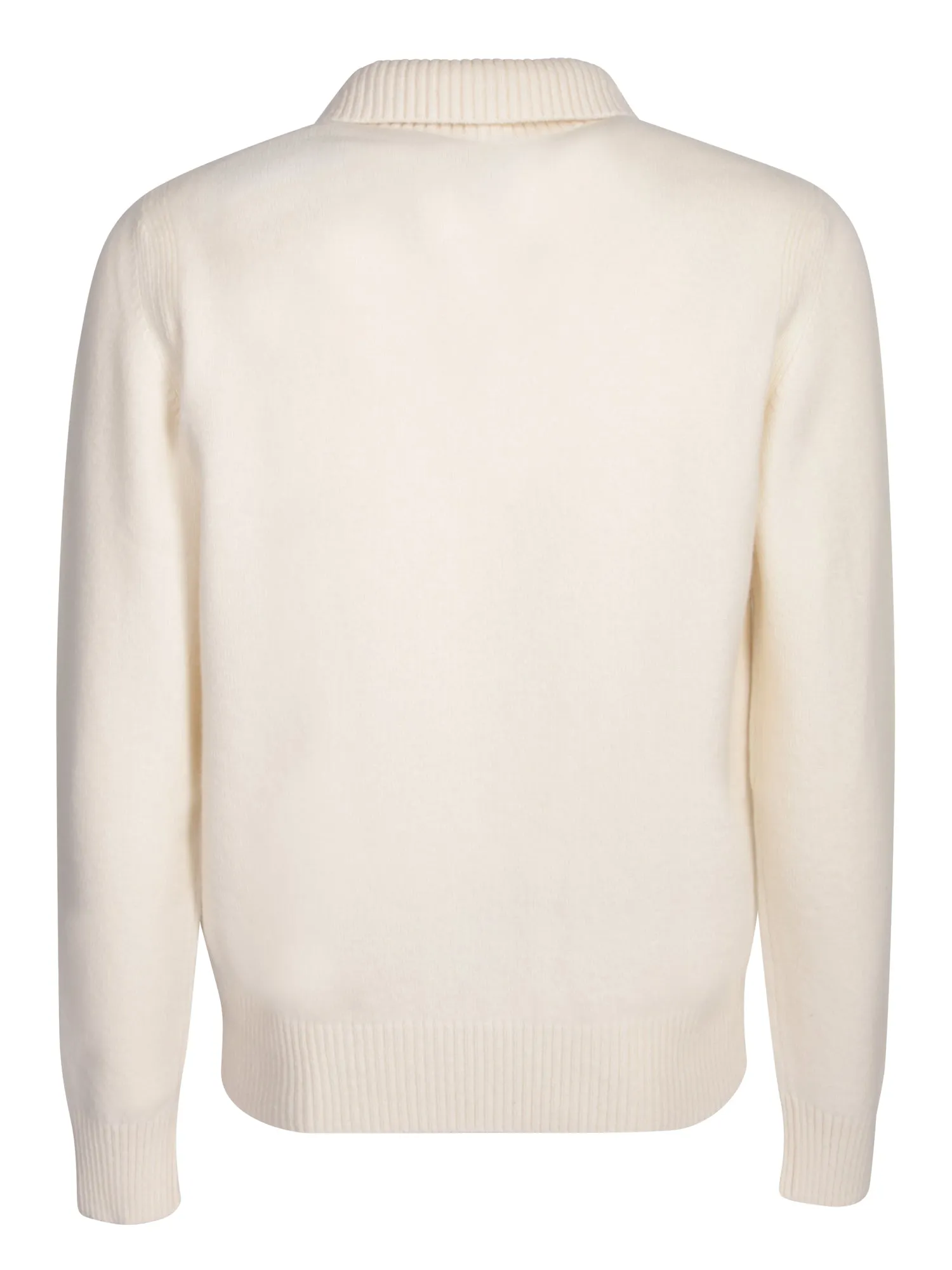 Cashmere high neck pullover