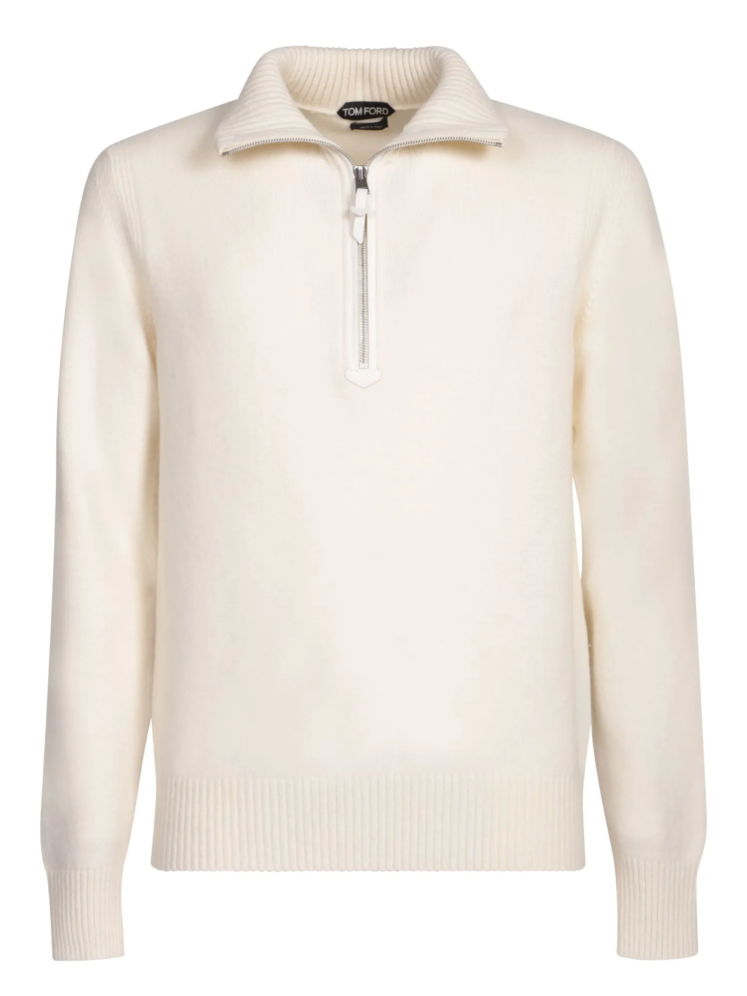 Cashmere high neck pullover