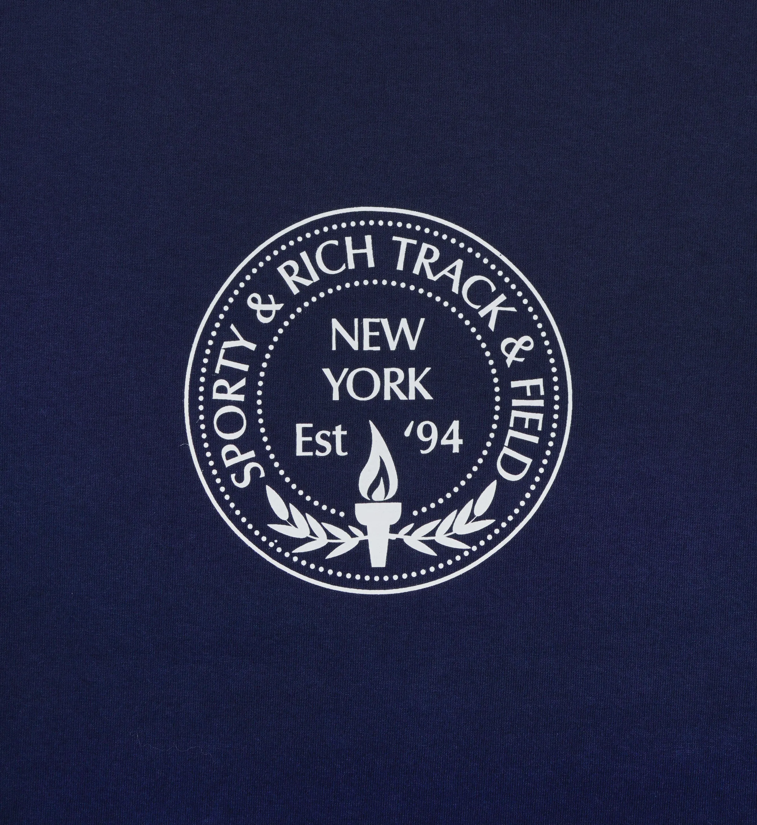 Central Park Sweatpant - Navy/White