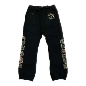 Chrome Hearts Camo Cemetery Sweatpants Black