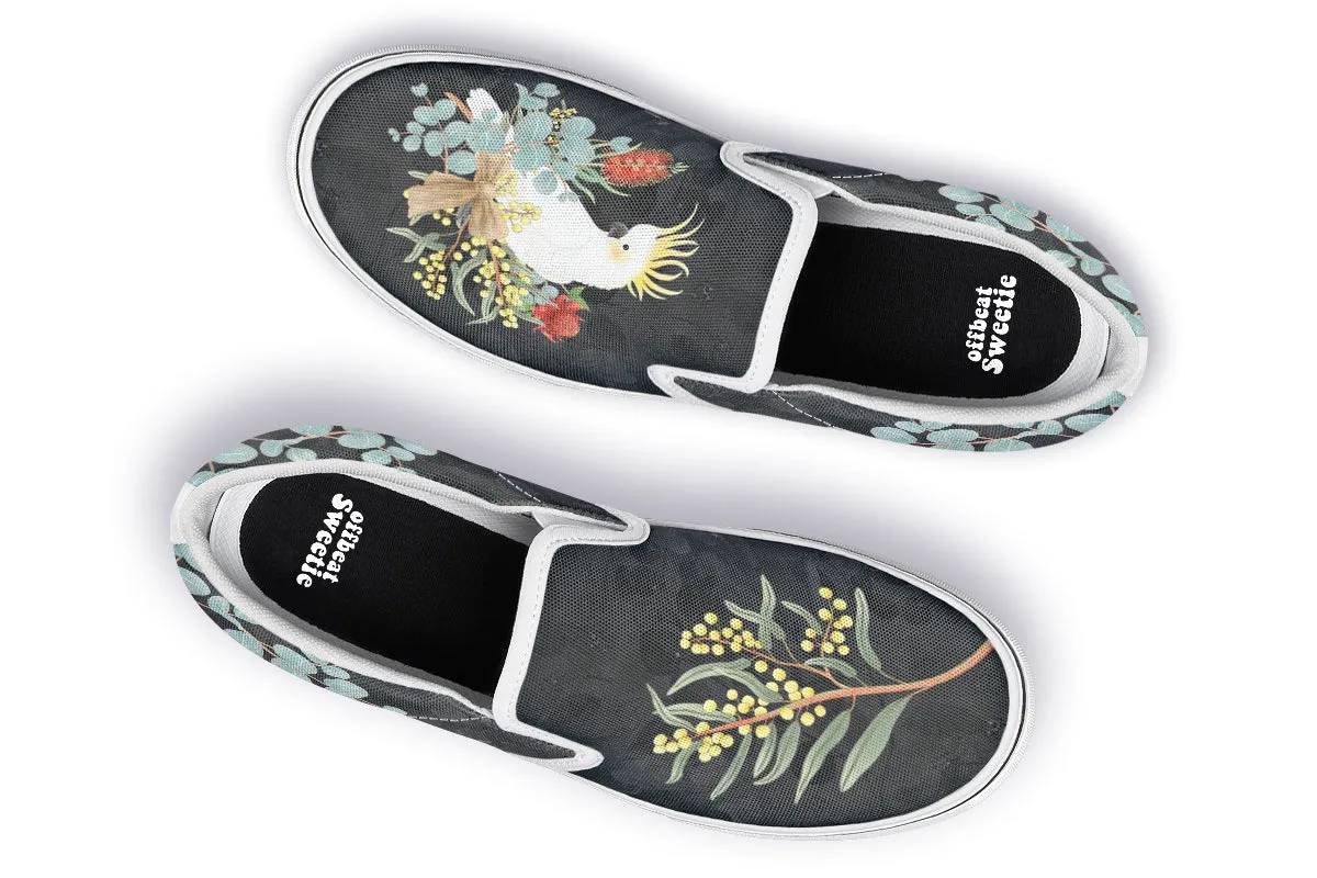 Cockatoo Slip Ons