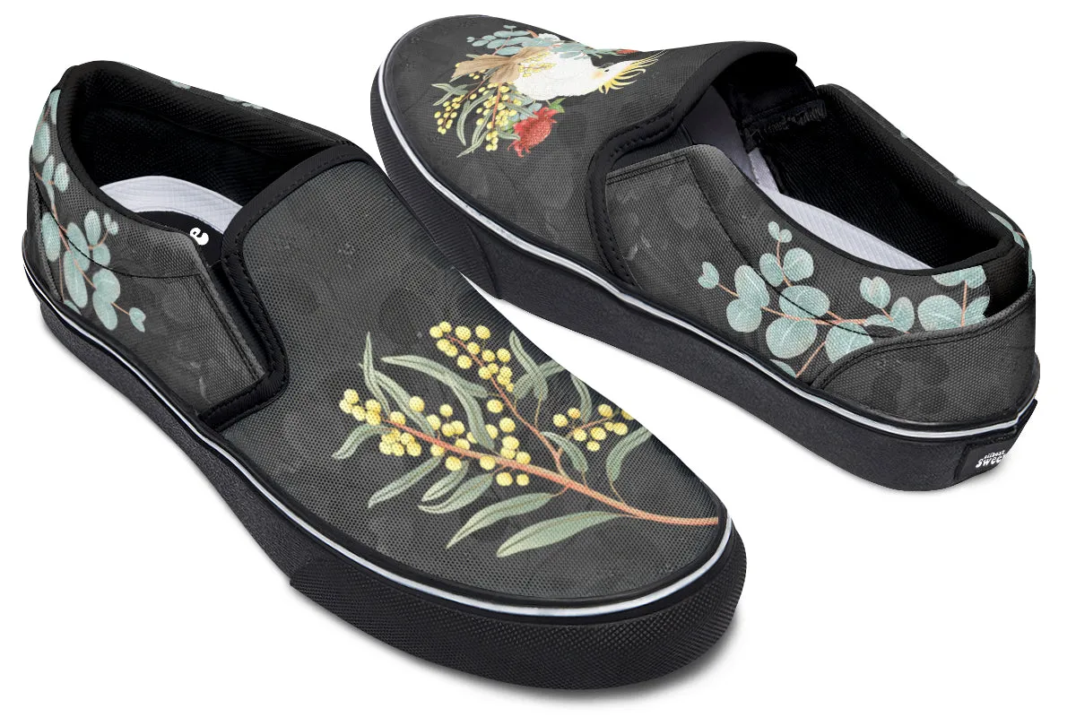 Cockatoo Slip Ons