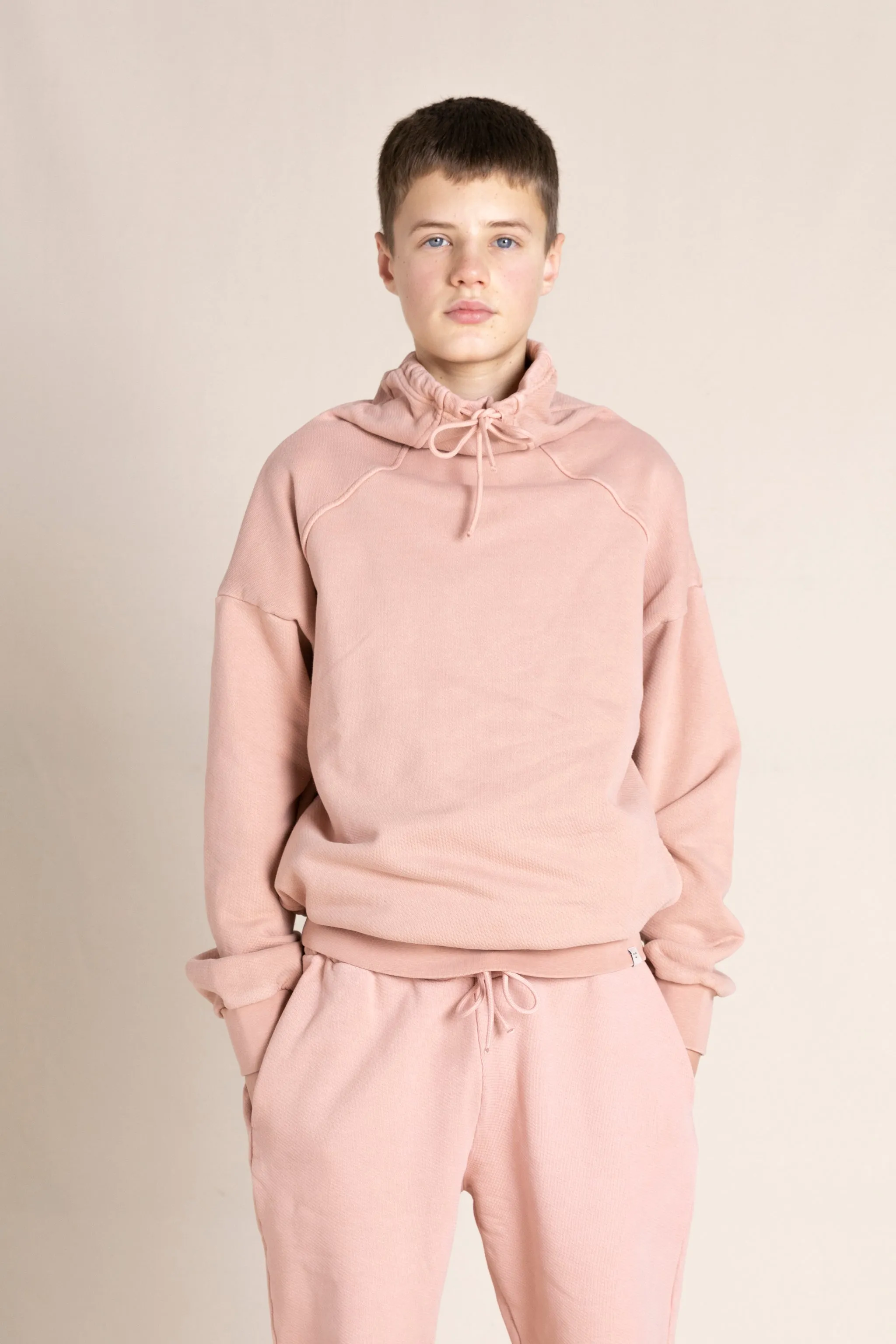 COLEEN Grey Pink - Loose Sweater