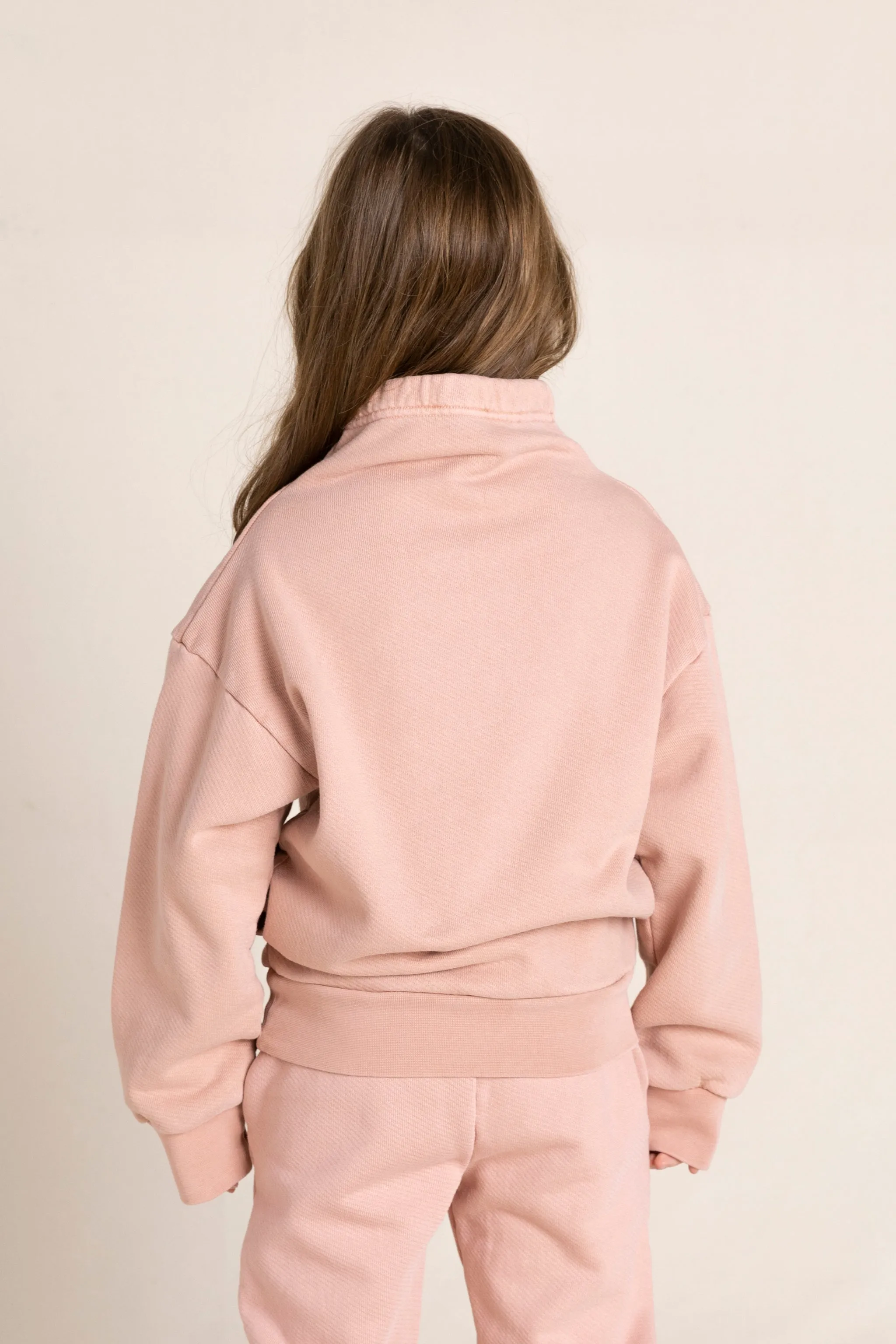 COLEEN Grey Pink - Loose Sweater