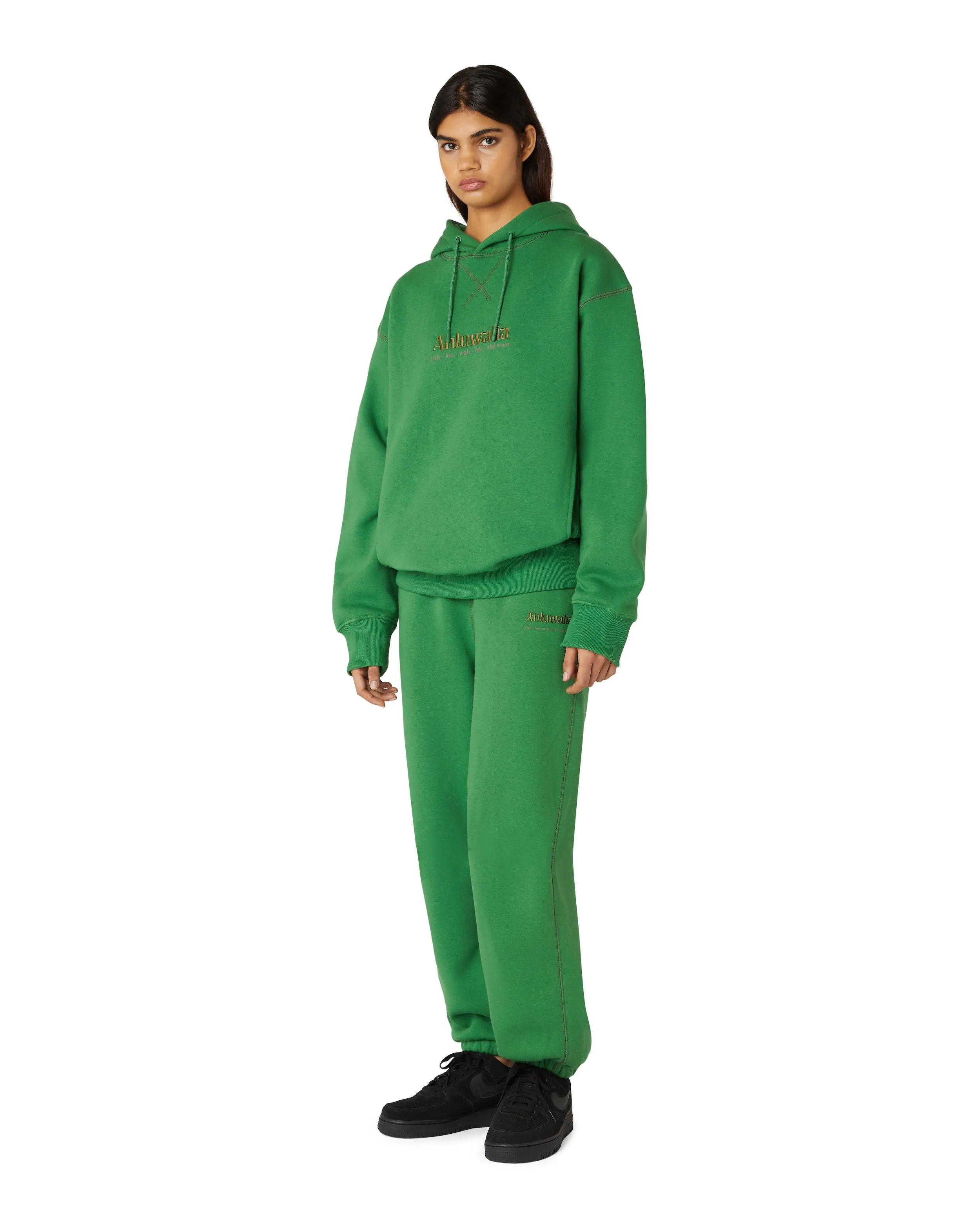Cotton Green Sweatpants