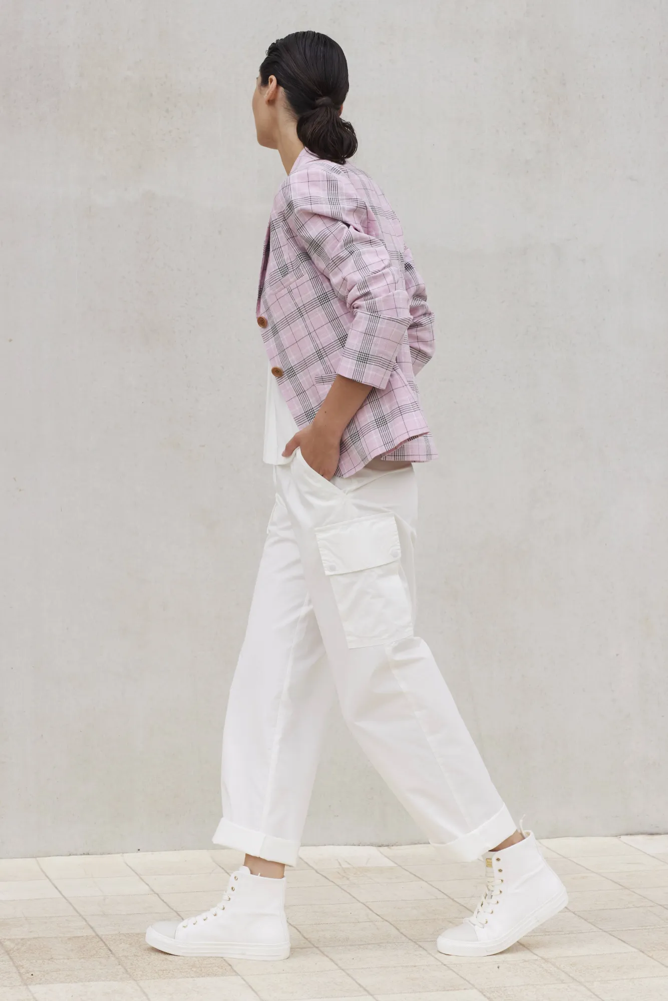 COTTON RELAXED FIT CARGO TROUSER VENUS