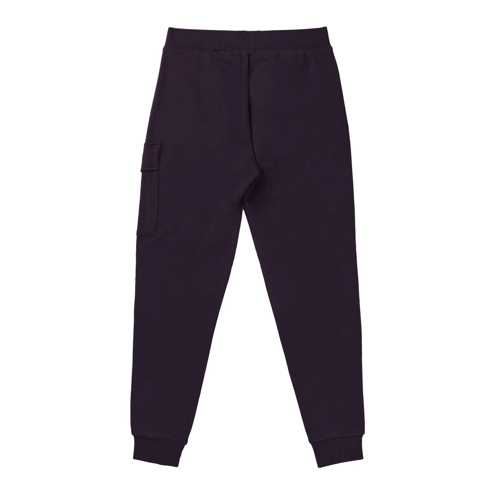 C.P. Company Diagonal Raised Fleece Cargo Sweatpants in Nightshade- Purple