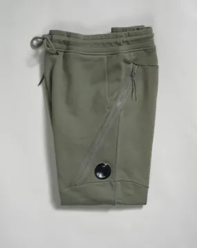 C.P. Company Diagonal Raised Fleece Sweatpants / Bronze Green