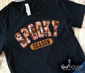 Cute Spooky Season Ghost Halloween Shirt