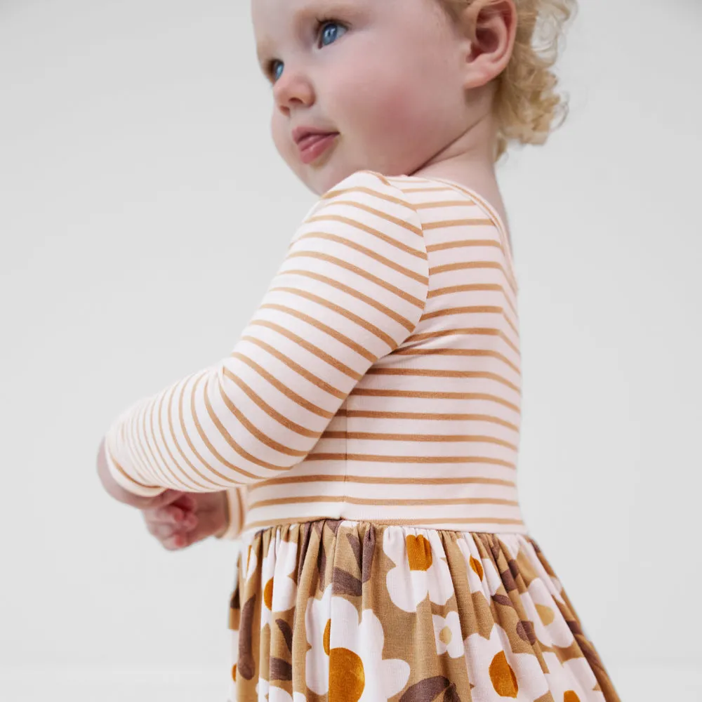 Daisy Daydream Twirl Dress with Bodysuit