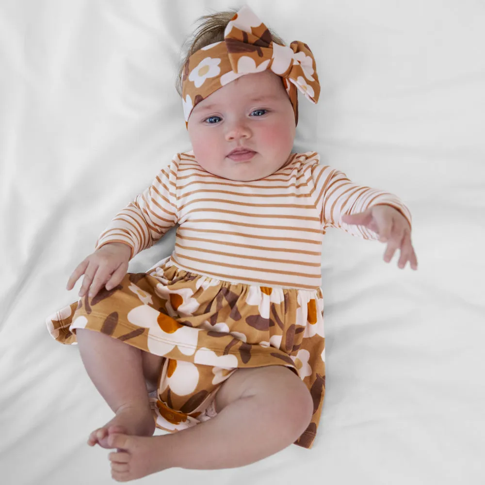 Daisy Daydream Twirl Dress with Bodysuit
