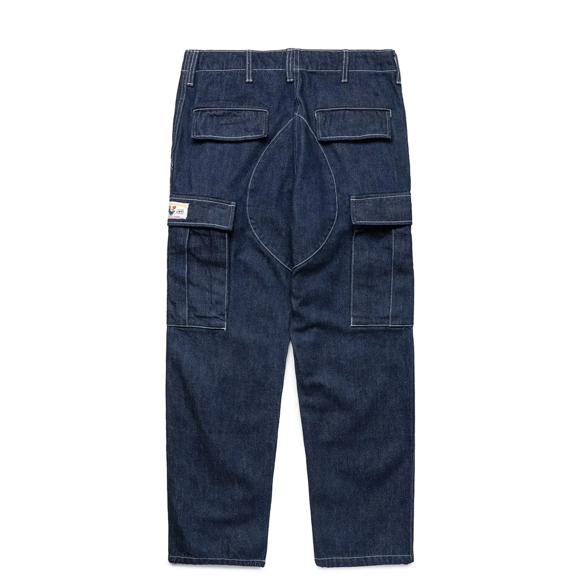 DENIM CARGO PANTS