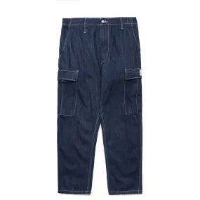 DENIM CARGO PANTS