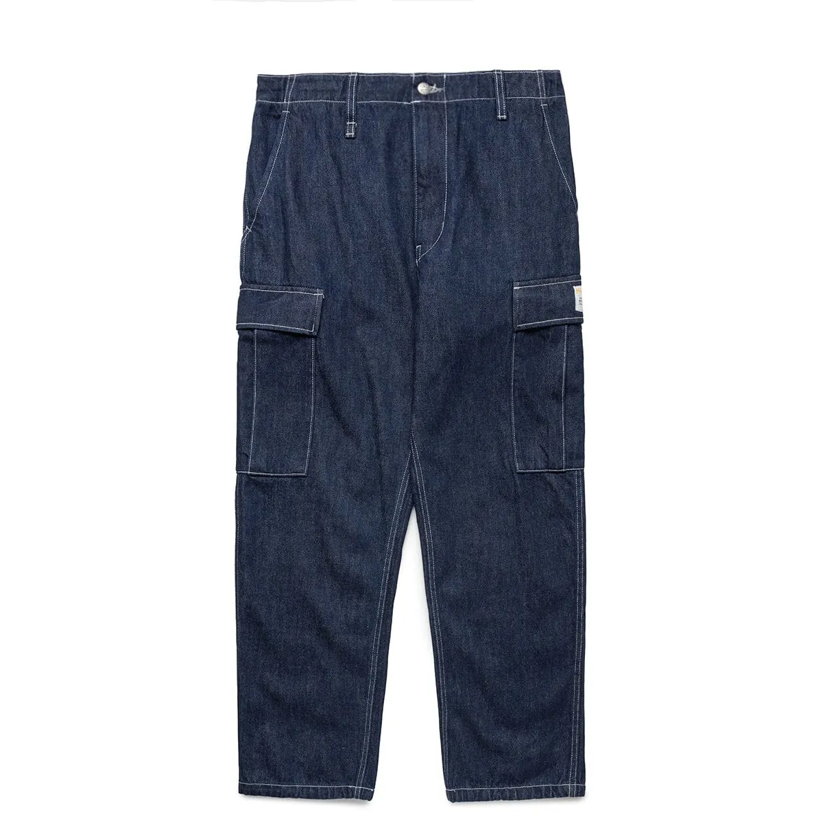 DENIM CARGO PANTS